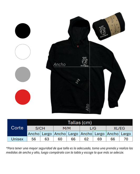 Hoodie - Diseño Corazón Anatómico