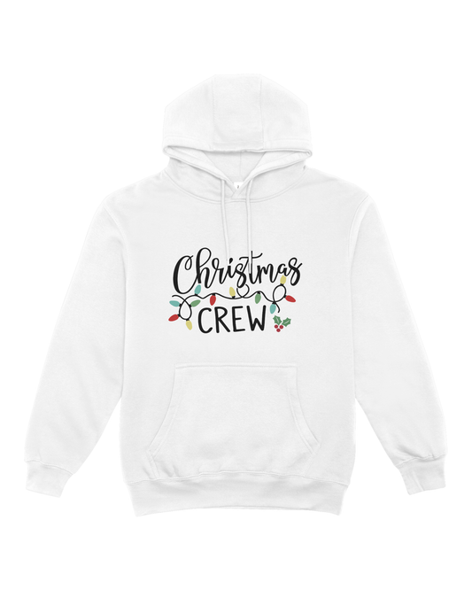 Hoodie Navideña "Christmas Crew"