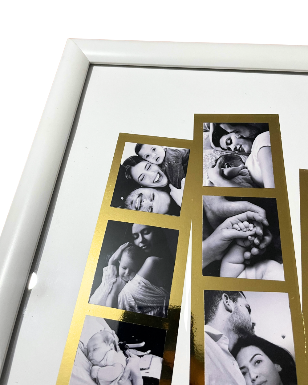 Cuadro Collage Golden Polaroid