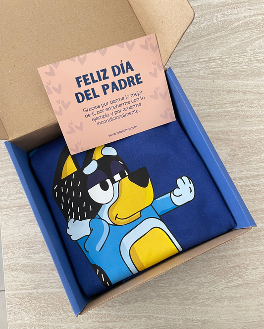 Playera para Papá - Temática Bluey