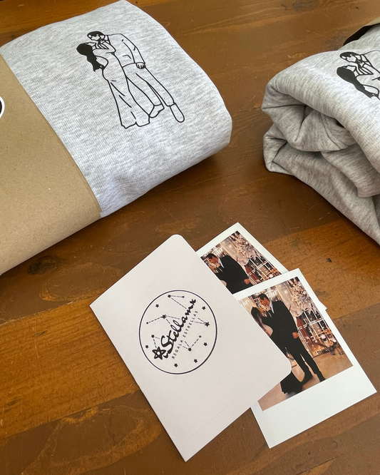 Par de Hoodies - Diseño Outline