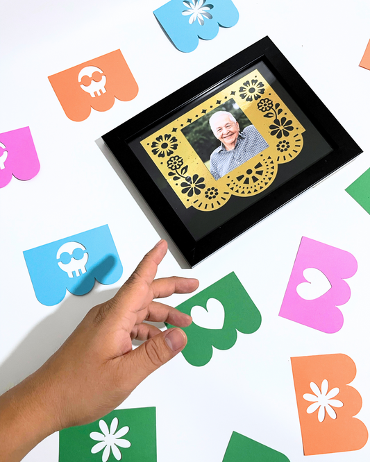 Cuadro Decorativo para Ofrenda (15x20 cm/Marco)