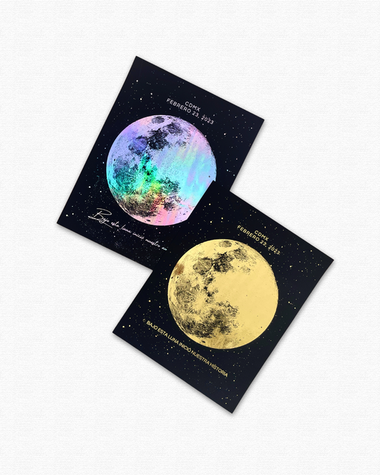 Mapa Lunar Holográfico (NEGATIVO DIGITAL)