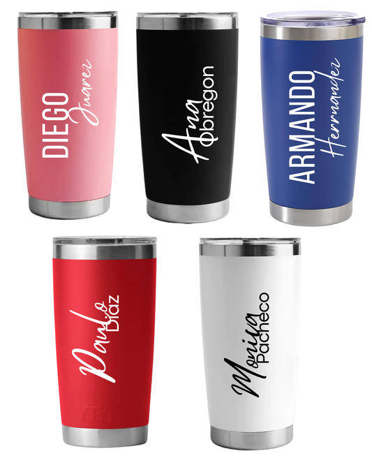 Termo 20 Oz Personalizado con Nombre