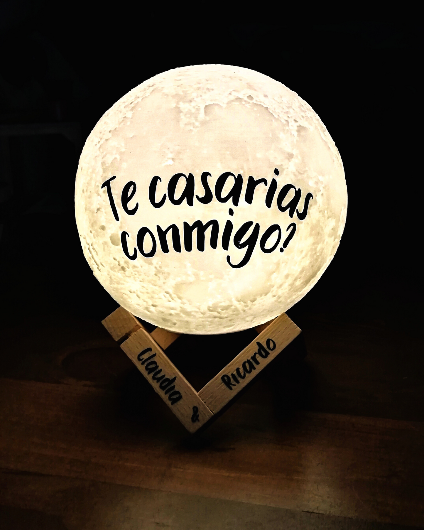 Lámpara Luna RGB (Touch) 15 cm diámetro (EDICIÓN LIMITADA)