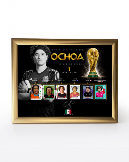 Cuadro Memo Ochoa — 6 Mundiales, Una Leyenda