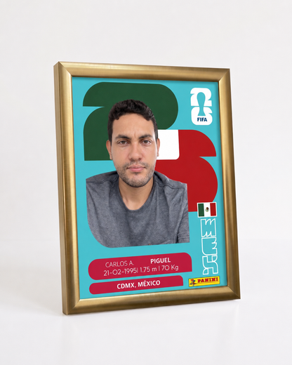 Cuadro Personalizado Mundial 2026
