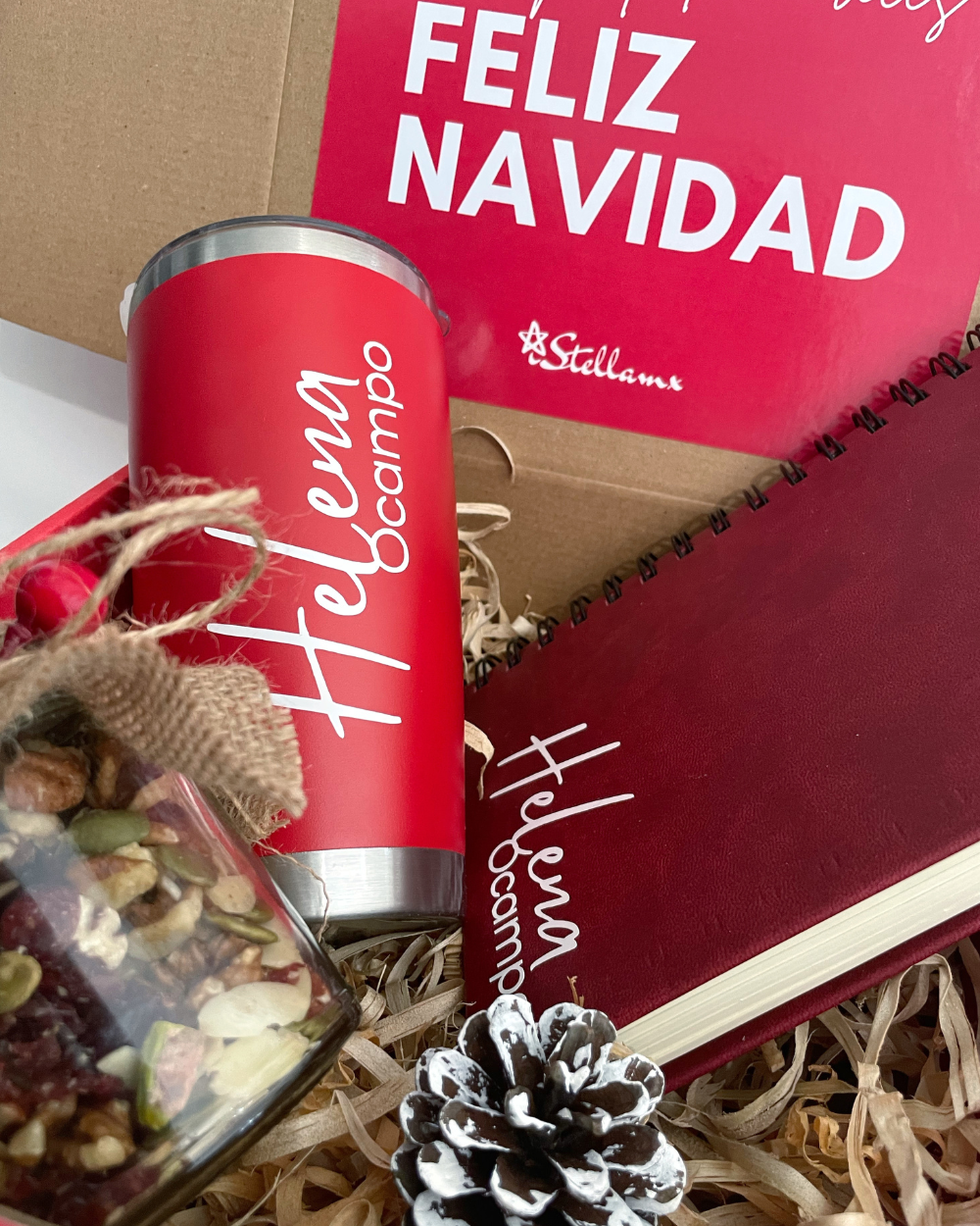 Gift Box Navideño con Agenda