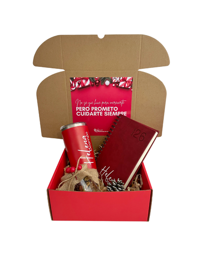 Gift Box Navideño con Agenda
