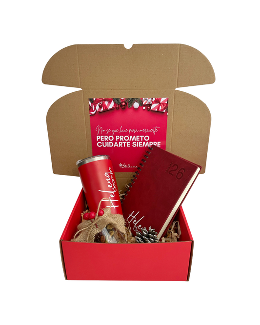Gift Box Navideño con Agenda