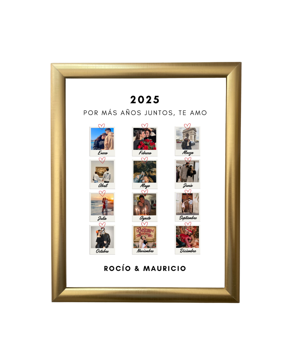 Frame "Year Recap" – Colección de Recuerdos