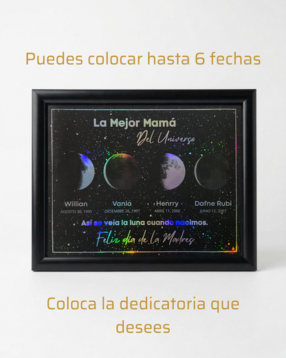 Mapa Lunar "La Mejor Mamá del Universo"