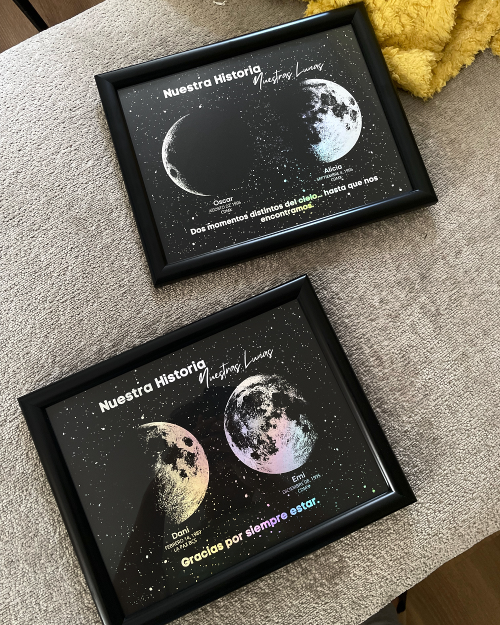Mapa Lunar "Dos Lunas - Una Historia"