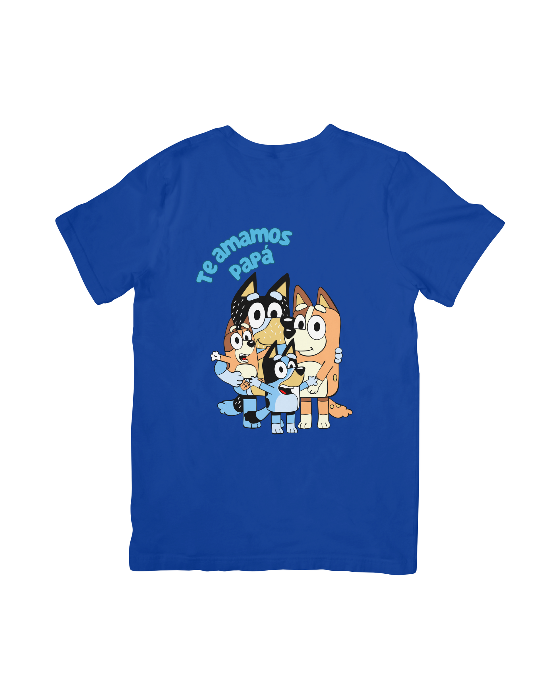Playera para Papa Tematica Bluey
