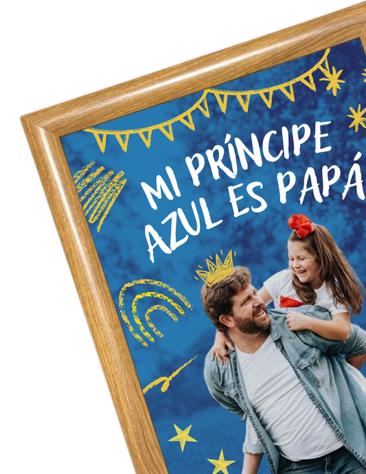 Cuadro "Principe Azul"