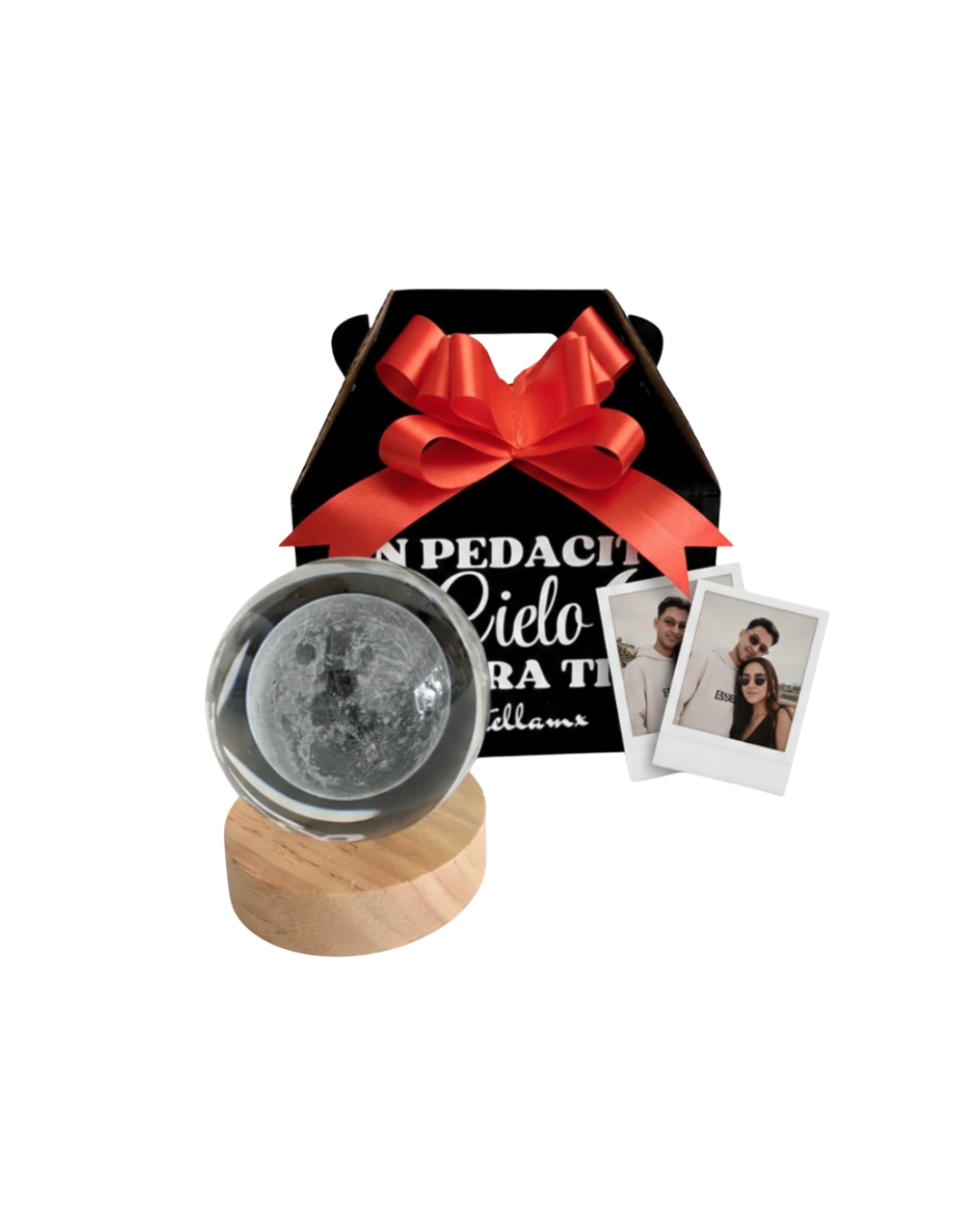 Mini Gift Box MOONLOVE -  Lámpara 8 cm diametro