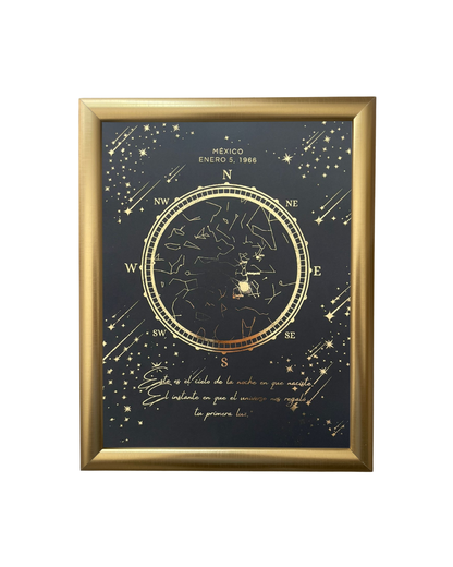 Mapa Estelar Midnight Sky